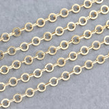 DIY Chain Necklace 18K Plated 1m/Lot