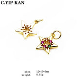 Butterfly Pendant Crown of Love Charms Necklace Accessories