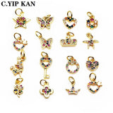 Butterfly Pendant Crown of Love Charms Necklace Accessories