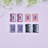 10pcs Magnetic Tape Enamel Charm Metal Pendant for Jewelry Making