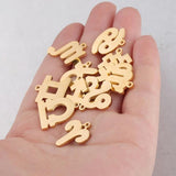 Fnixtar 15mm DIY Constellation Charms Twelve Zodiac Charms 12pcs
