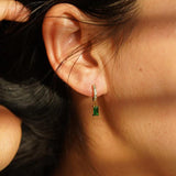6Pcs Zircon Crystal Pendant Charms for DIY Jewelry Making