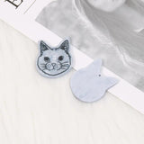 10Pcs Acrylic Cat Charms for DIY Jewelry Making