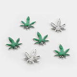 10PCS Maple Leaf Charms Pendant for Jewelry Making DIY Accessories