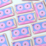 10pcs 40x23mm Pink Tape Shape Charms Pendant DIY Jewelry Making Supplies