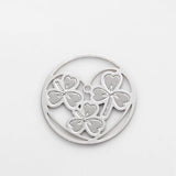 20Pcs Silver Mixed 22mm Floating Plate Charms for 30mm Glass Living Locket