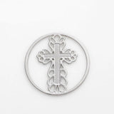 20Pcs Silver Mixed 22mm Floating Plate Charms for 30mm Glass Living Locket