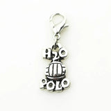 20pcs Water-polo Ball Charms Lobster Clasp DIY Jewelry Accessory