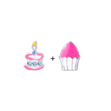 Enamel Birthday Cake Fruit Watermelon Floating Charms DIY