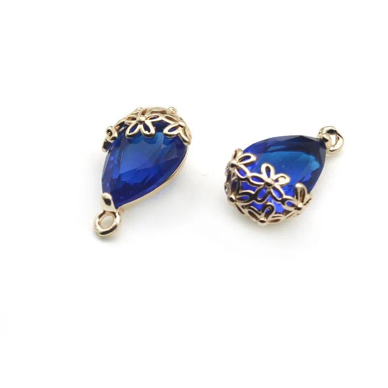 Rhinestone Drop Pendant for DIY Jewelry Making