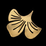 10pcs Flower Charms Raw Brass Bohemian Hollow Heart Leaf Charm Pendant