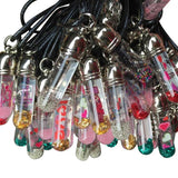 10PCS 8MM Glass Pendant DIY Wishing Glass Bottle Jewelry Finding