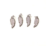 5pcs Small Size Wings Charms Pendant for Women Bracelet Girl Necklace