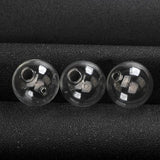3Pcs/Lot Glass Pendant Bottle Necklace Vintage Wish Perfume DIY Jewelry