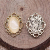 10pcs Geometric Charms 18x14mm for DIY Jewelry Making