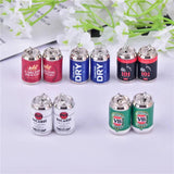 10pcs Drink Alcohol Charms for DIY Earring Keychain Making