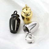 Stainless Steel Cremation Bottle Pendant for Ashes