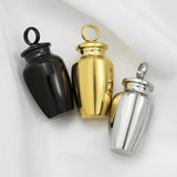 Stainless Steel Cremation Bottle Pendant for Ashes