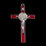 Exorcism Cross Pendant for Necklaces Zinc Alloy Material