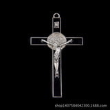 Exorcism Cross Pendant for Necklaces Zinc Alloy Material