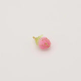 5Pcs Red Resin Strawberry Charms for DIY Jewelry Making