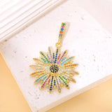 18K Plated Evil Eye Star Charms for DIY Jewelry Making