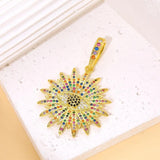 18K Plated Evil Eye Star Charms for DIY Jewelry Making