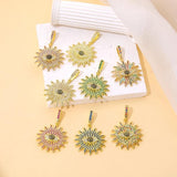 18K Plated Evil Eye Star Charms for DIY Jewelry Making