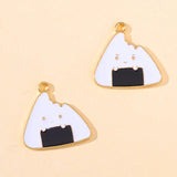 10pcs Japanese Rice Ball Onigiri Sushi Charm Jewelry DIY Findings