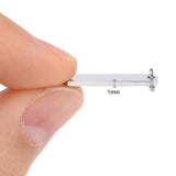 10 Pcs Stainless Steel Rectangle Charms Pendants for DIY Jewelry Making