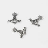 10pcs Thor's Hammer Knot Charms Pendants For Jewellery Making