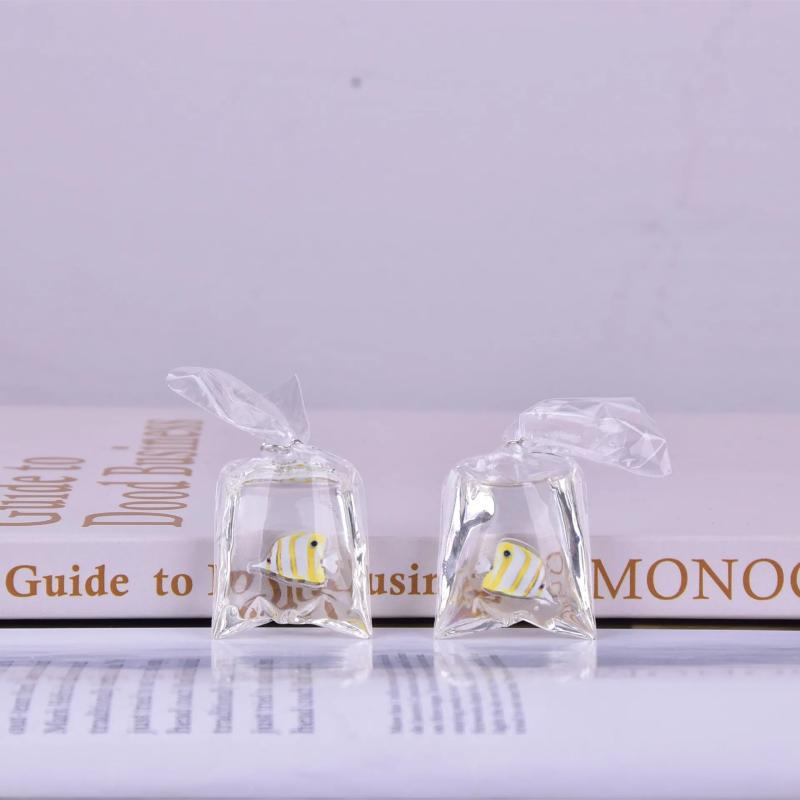 10pcs Coral Fish Resin Charms for DIY Jewelry Making