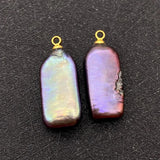 Baroque Pearl Pendant Rectangular Water Drop Jewelry Making