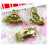 40pcs Antique Bronze Plated Vintage Car Charms Pendant DIY Material