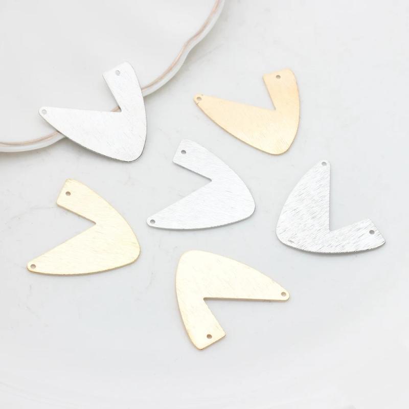 10pcs/Lot Brass Geometry Charms for Jewelry Making in Bulk