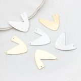 10pcs/Lot Brass Geometry Charms for Jewelry Making in Bulk