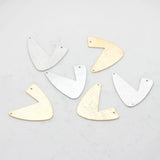 10pcs/Lot Brass Geometry Charms for Jewelry Making in Bulk