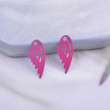100pcs Brass Small Wing Charms Thin Wings DIY Earring Pendant