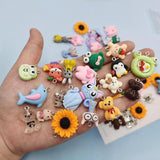20pcs Mixed Animal Charms Pendants for Earring Jewelry Making