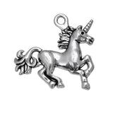 20pcs Horse Pendants Antique Silver Alloy Charm for Jewelry Making DIY