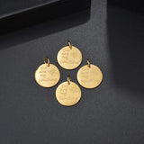 5pcs You are my sunshine Charms Stainless Steel Pendants