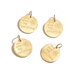5pcs You are my sunshine Charms Stainless Steel Pendants
