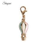 20Pcs Hot Air Balloon Charms Pendant for DIY Jewelry