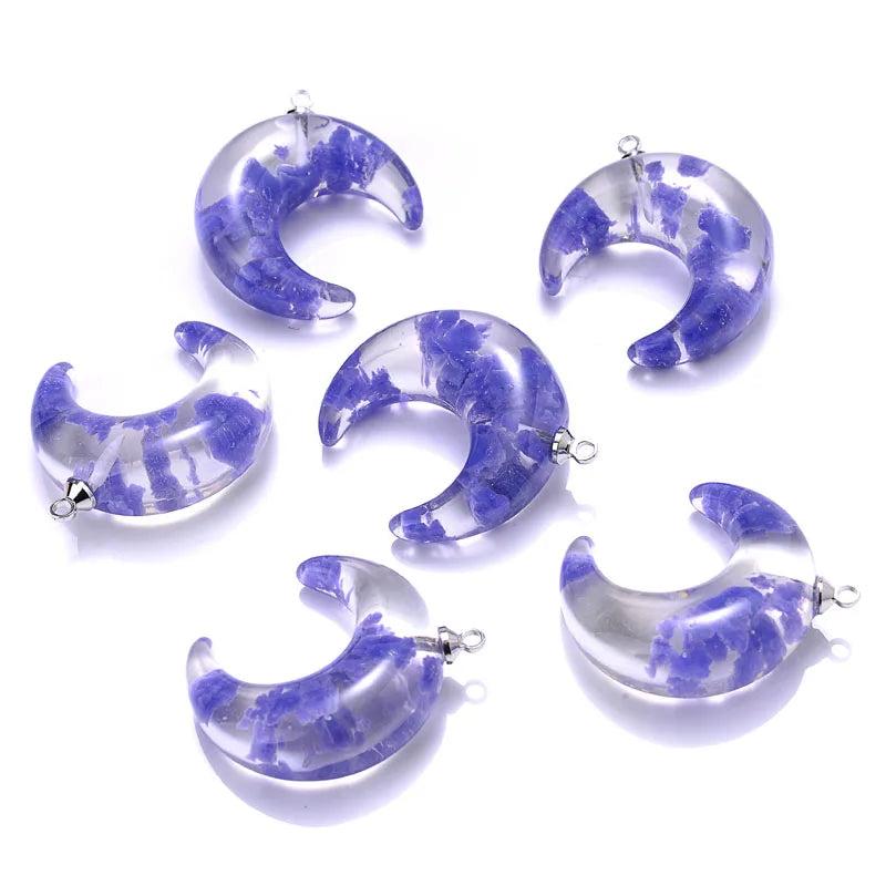 Cloud Pattern Resin Pendant 10Pcs DIY Jewelry Making Charm