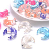 Cloud Pattern Resin Pendant 10Pcs DIY Jewelry Making Charm