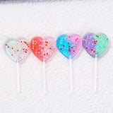 12pcs 82*35mm Multicolor Lollipops Resin Charms for DIY Jewelry
