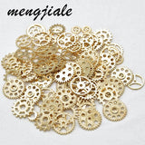 20pcs Mixed 10-25mm Mechanical Cogs & Gears Alloy Metal Charms for DIY Jewelry