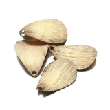 50PCS/lot Leaf Petal Copper Brass Charms Pendants for Jewelry DIY Making