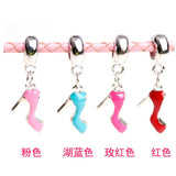 10pcs Silver High Heel Charm Pendant for DIY Jewelry