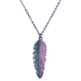 10pcs Rainbow Alloy Pendant Jewelry Making Animal Bird Wing Feather Charms